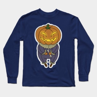 Pumpkinhead boy Long Sleeve T-Shirt